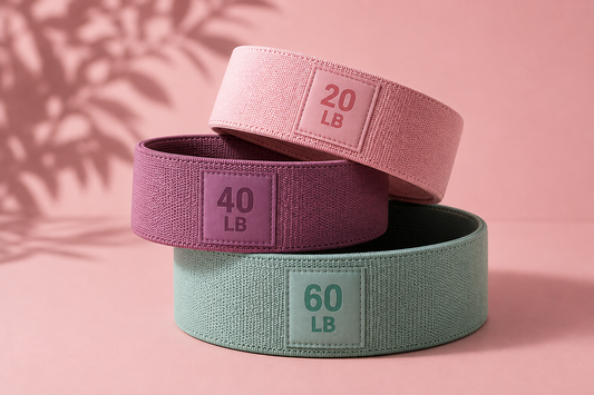 SculptBand Pro — Fabric Resistance Bands Set (Pack of 3)