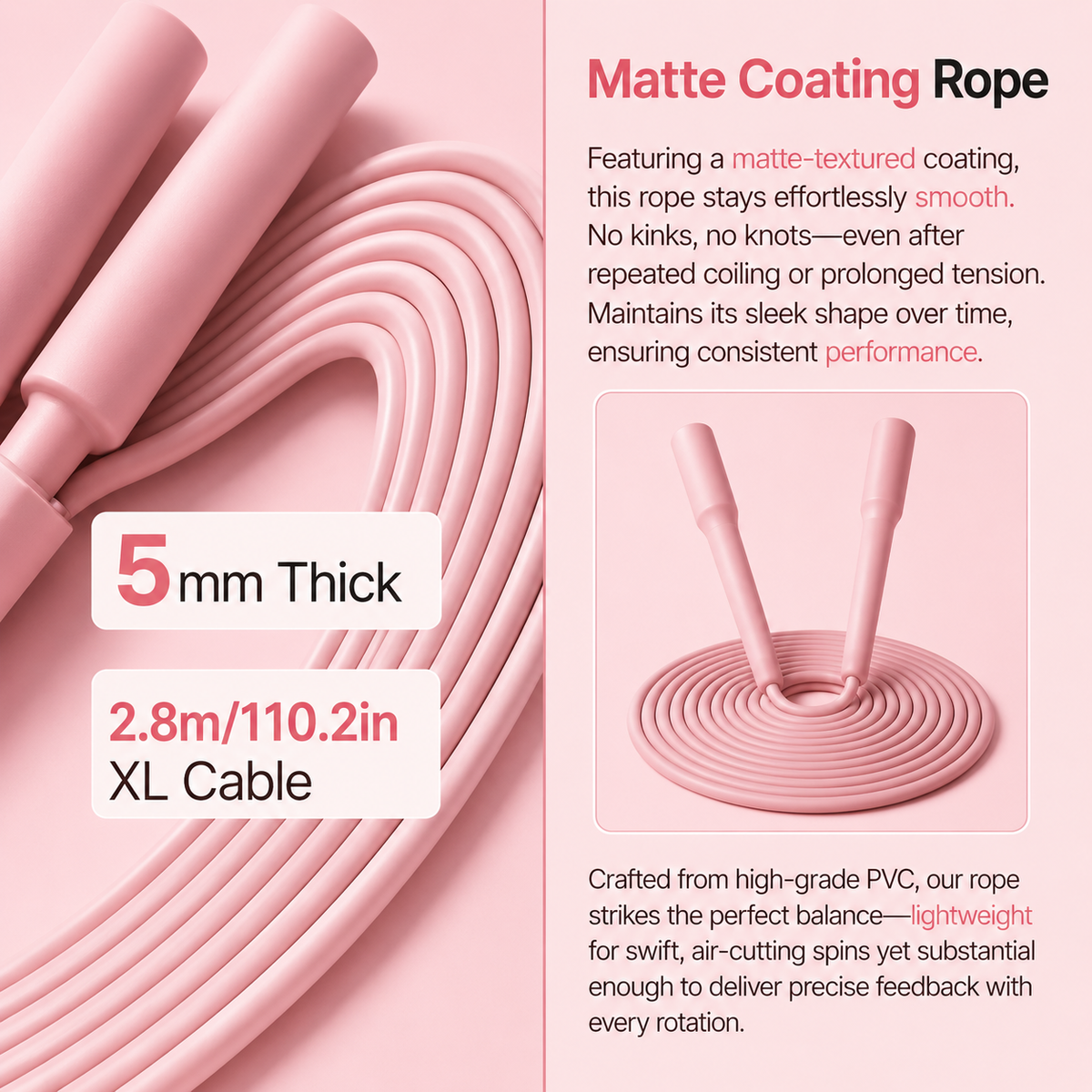 The Sculpt Rope – Premium Jump Rope